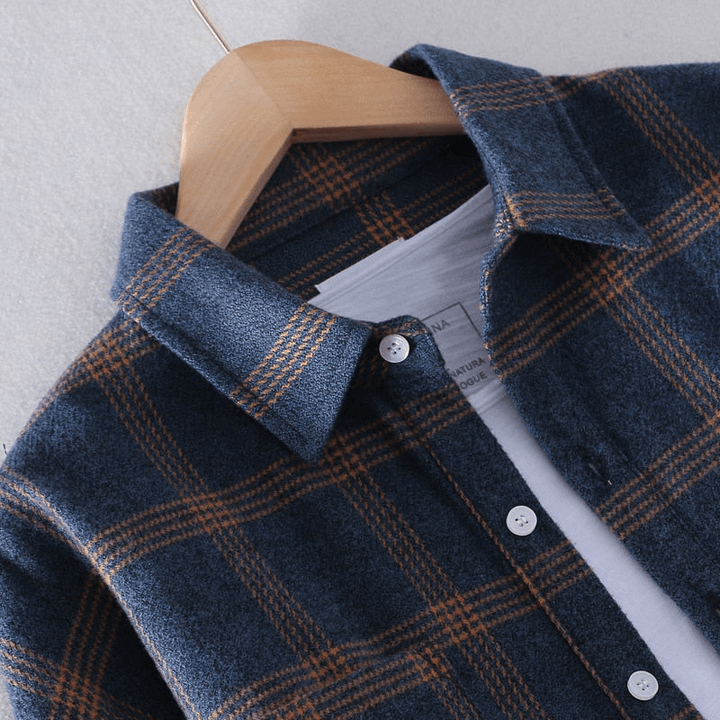 Zack | Classic Check Button - Up Shirt - Shirts - MOOD Melbourne