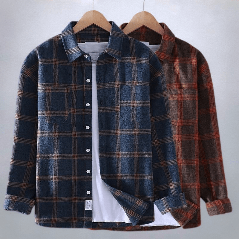 Zack | Classic Check Button - Up Shirt - Shirts - MOOD Melbourne