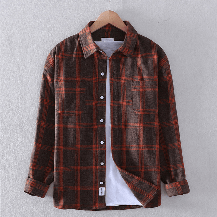 Zack | Classic Check Button - Up Shirt - Shirts - MOOD Melbourne
