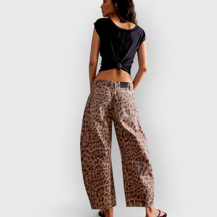 Zara | Stylish Leopard Jeans - Pants - MOOD Melbourne