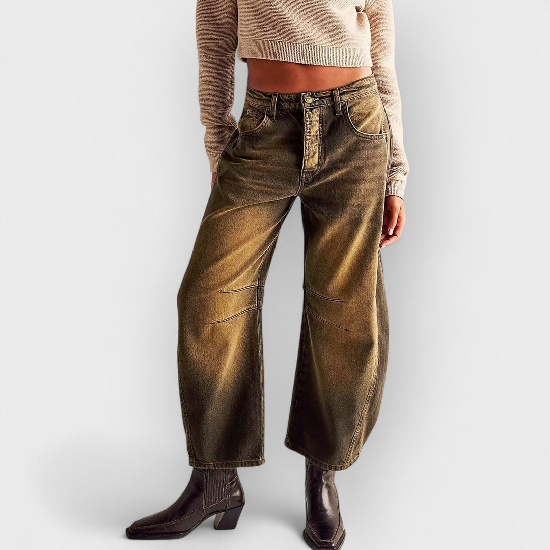 Zara | Stylish Leopard Jeans - Pants - MOOD Melbourne