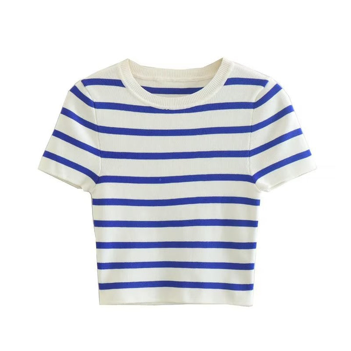 Mood double color top - striped