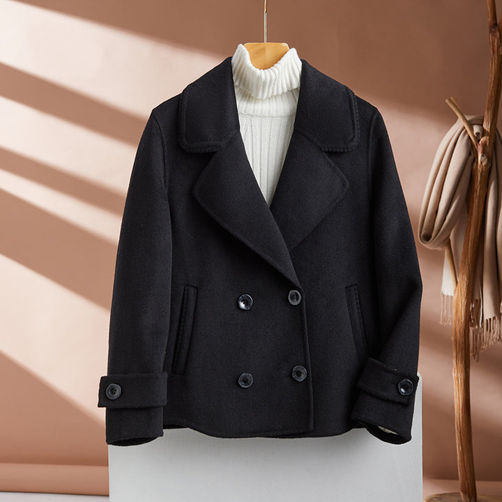 Classic - casual wool fall & winter women's coat