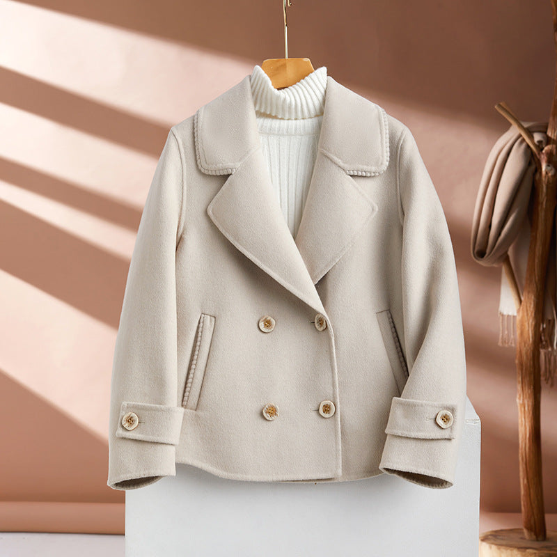 Classic - casual wool fall & winter women's coat