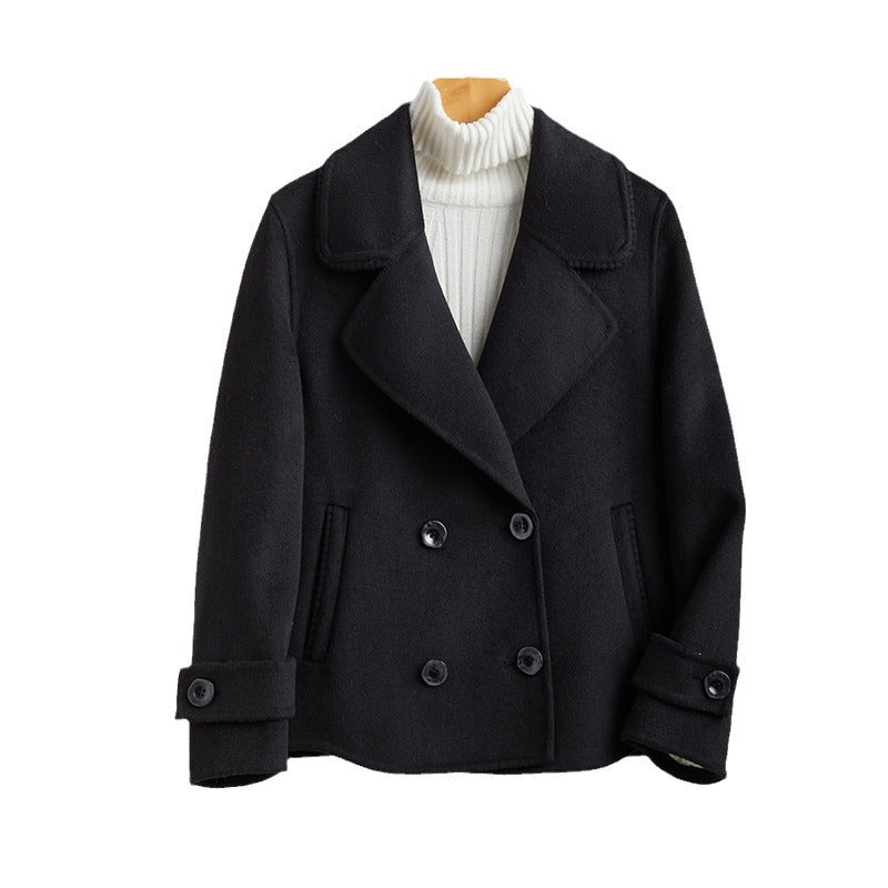 Classic - casual wool fall & winter women's coat